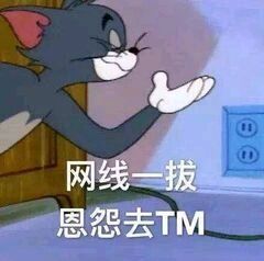 网线一拔，恩怨去TM