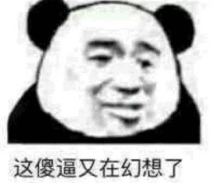 这傻逼又在幻想了