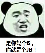 是你妈个B，你就是个B！