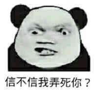 信不信我弄死你？