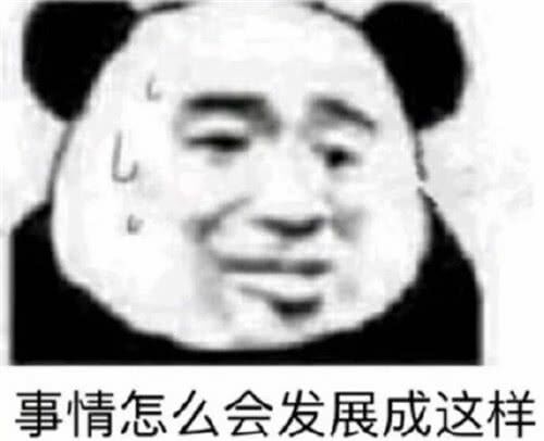 事情怎么会发展成这样