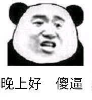 晚上好傻逼