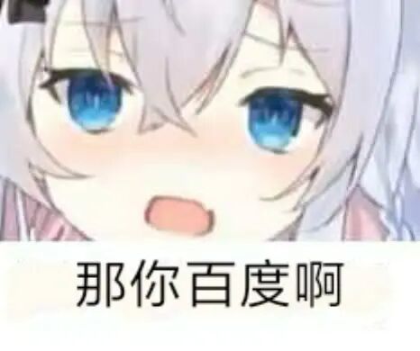 那你百度啊