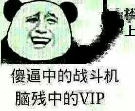 傻逼中的战斗机脑残中的VIP