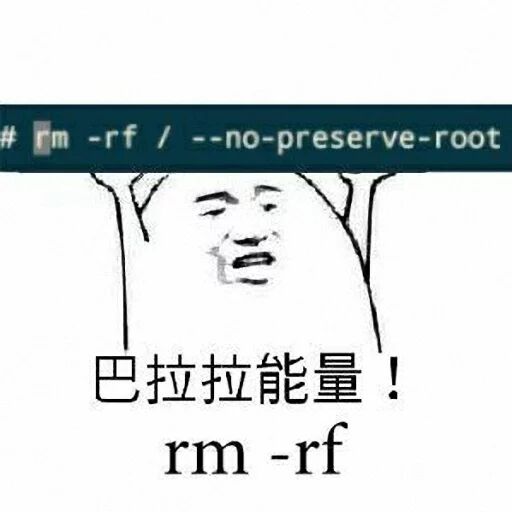 巴拉拉能量 rm -rf