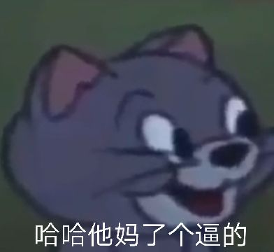 哈哈，他妈了个逼的