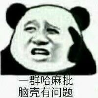 一群哈麻批，脑壳有问题