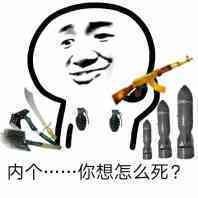 内个……你想怎么死？