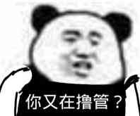 你又在撸管？