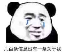 几百条信息，没有一条关于我