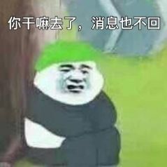 你干嘛去了，消息也不回