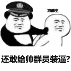 给帅装逼？