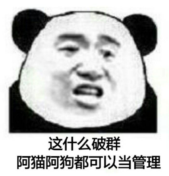 这什么破群，阿猫阿狗都可以当管理