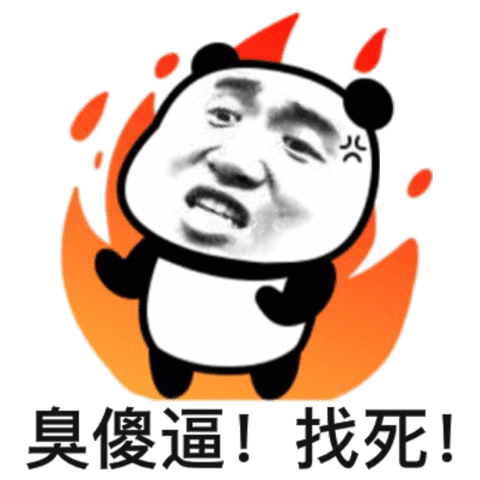 臭傻逼！找死！