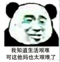 我知道生活艰难，可这他妈也太艰难了