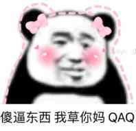 傻逼东西我草你妈QAQ