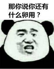 那你说你还有什么卵用？