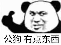 公狗有点东西