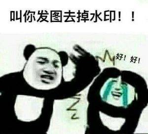 叫你发图去掉水印