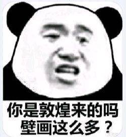 你是敦煌来的吗？壁画这么多？