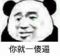 你就一傻逼