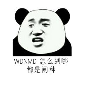 WDNMD怎么到哪都是闸种