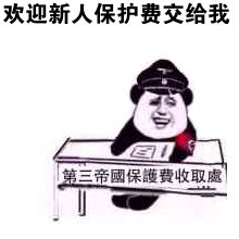 欢迎新人保护费交给我