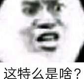 这特么是啥？