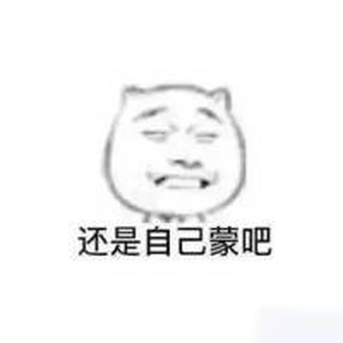 还是自己蒙吧