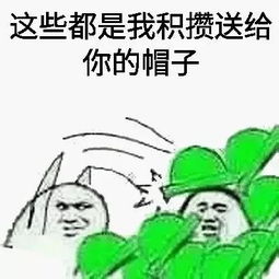 这些都是我积攒送给你的帽子