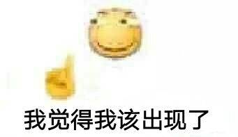 我觉得我该出现了