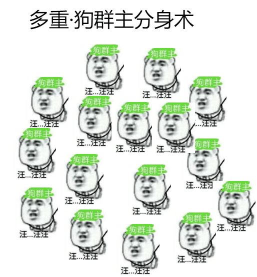 多重狗群主分身术