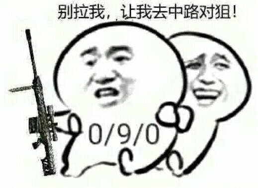 别拉我，让我去中路对狙！