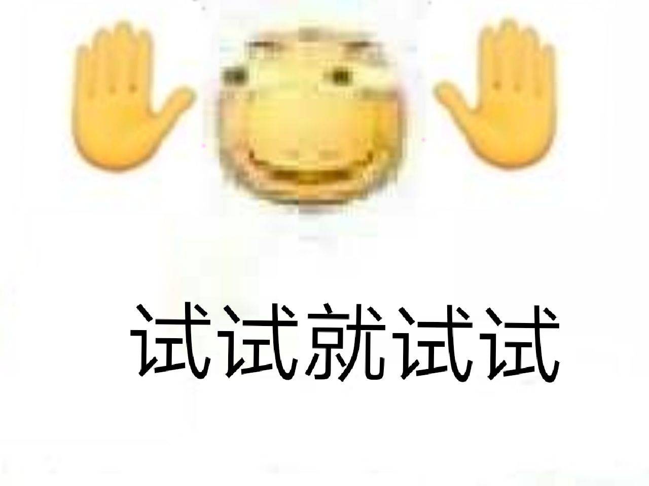 试试就试试