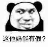 这他妈能有假？