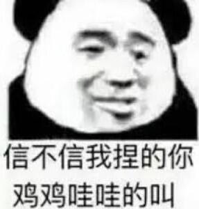 信不信我捏的你鸡鸡哇哇的叫