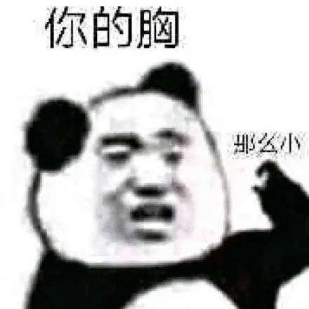 你的胸么小