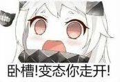 卧槽！变态你走开！