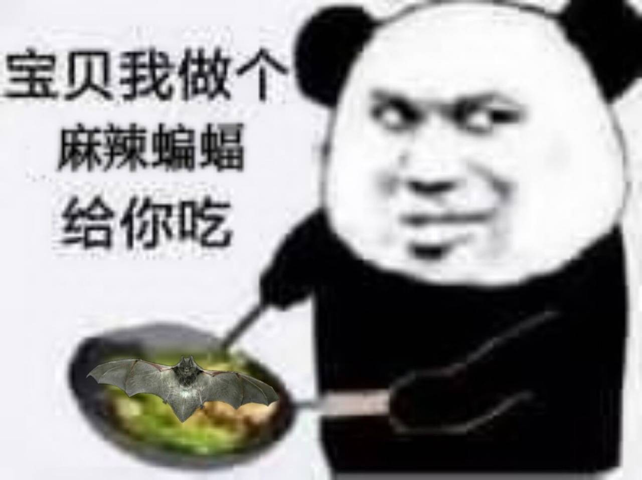 宝贝我做个麻辣蝙蝠给你吃