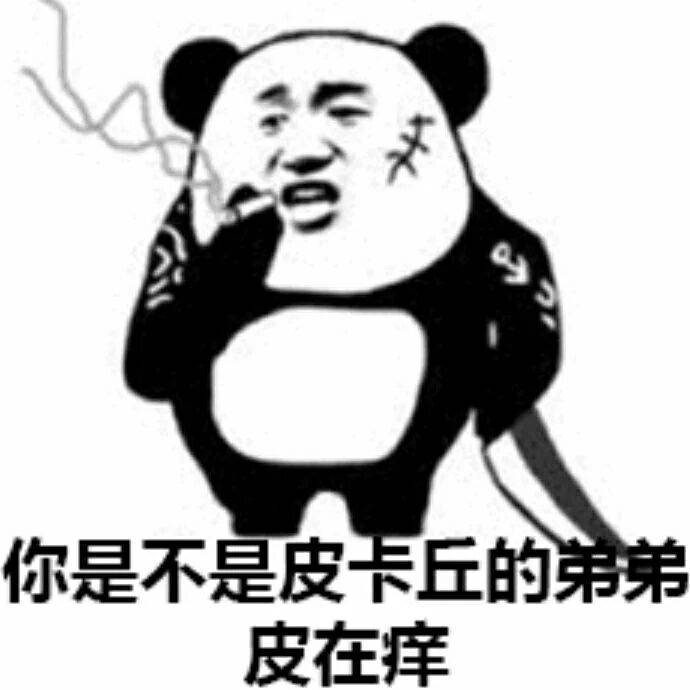 你是不是皮卡丘的弟弟皮在痒