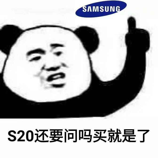 S20还要问吗？买就是了