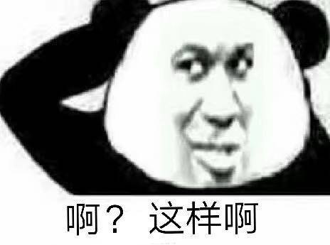 啊？这样啊