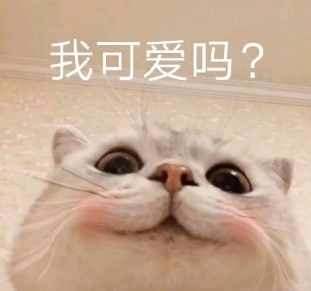 我可爱吗？