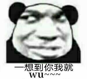 想到你我就wu