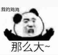 我的鸡鸡那么大