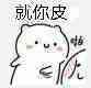 就你皮