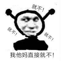 我他妈直接就不