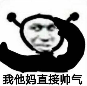 我他妈直接帅气