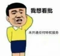 我想看批，未开通任何特权服务