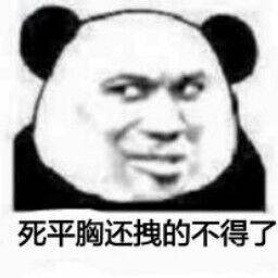 死平胸还拽的不得了